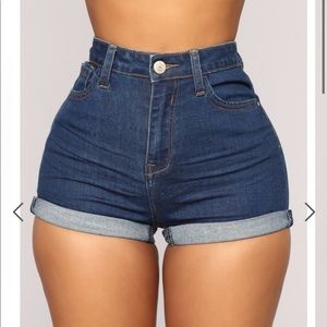 Jean Shorts -FashionNova
